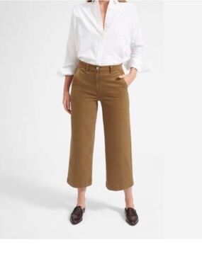 Everlane The Wide Leg Crop Pant